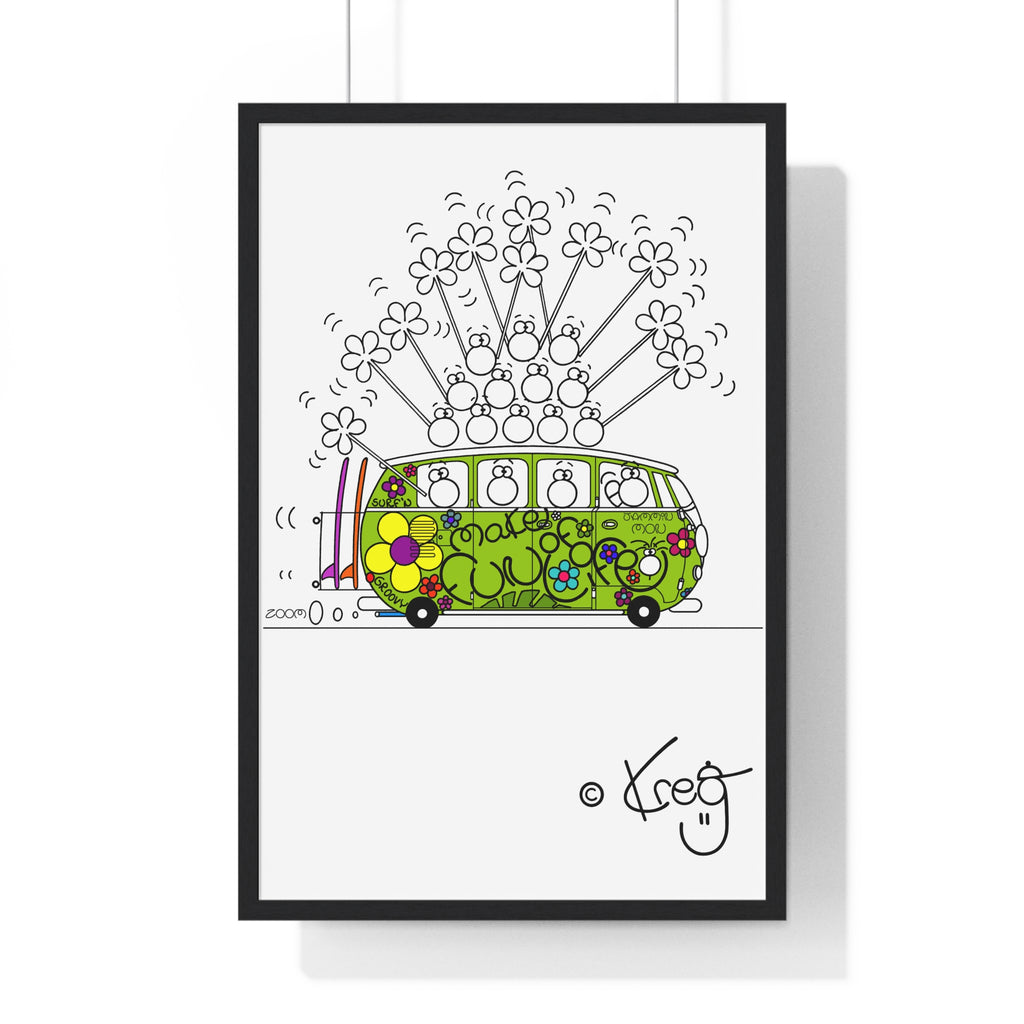 MAKE FUN OF LIFE,Premium Framed Vertical Poster