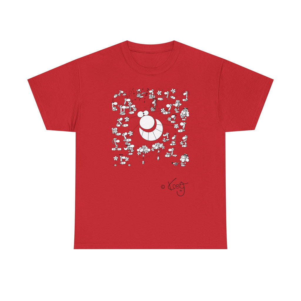 STREET ART PERFORMANCE,Unisex Heavy Cotton Tee