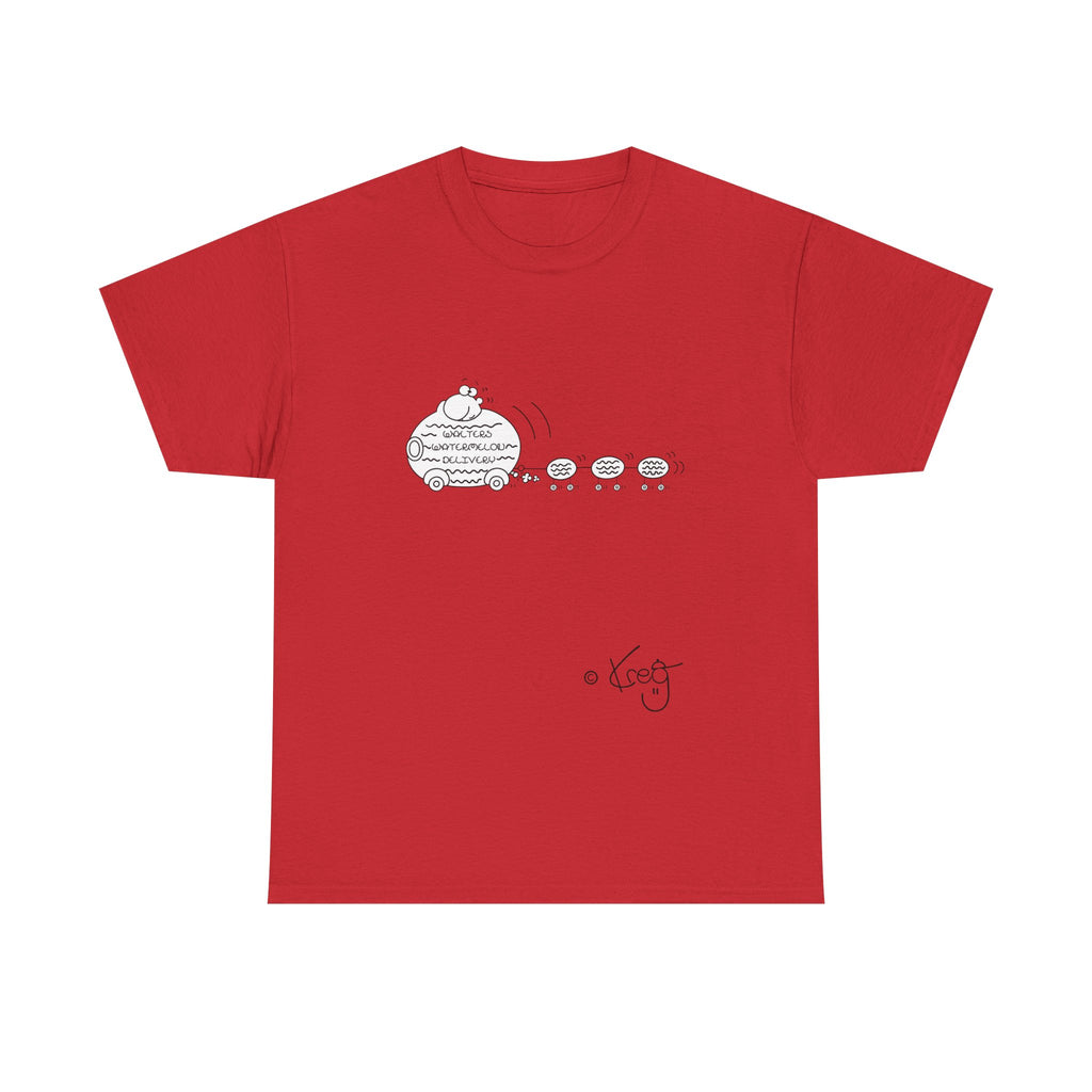 WALTER'S WATERMELON DELIVERY,Unisex Heavy Cotton Tee