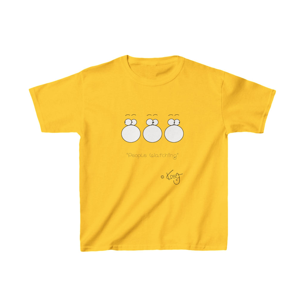 PEOPLE WATCHING,Kids Heavy Cotton™ Tee