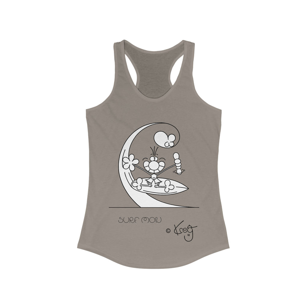 SHAKA SURFER,Women's Ideal Racerback Tank
