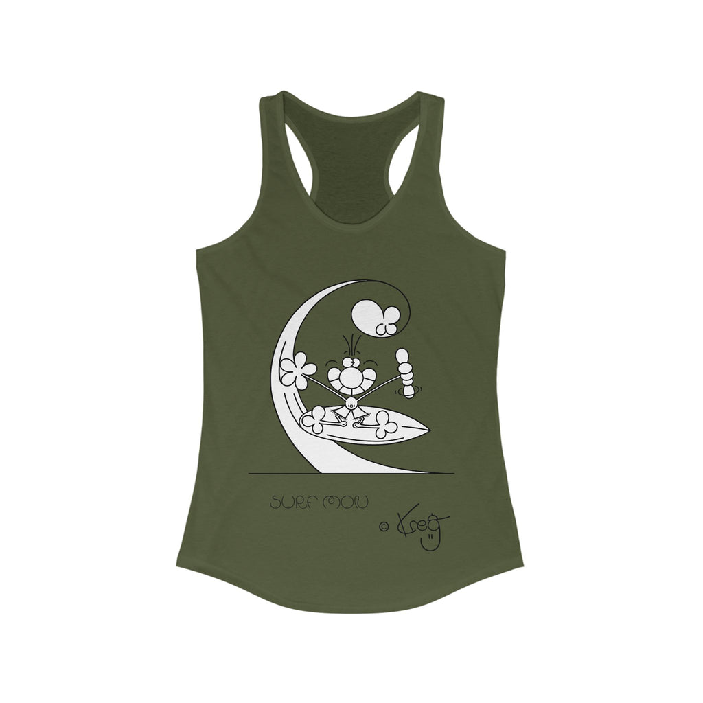 SHAKA SURFER,Women's Ideal Racerback Tank