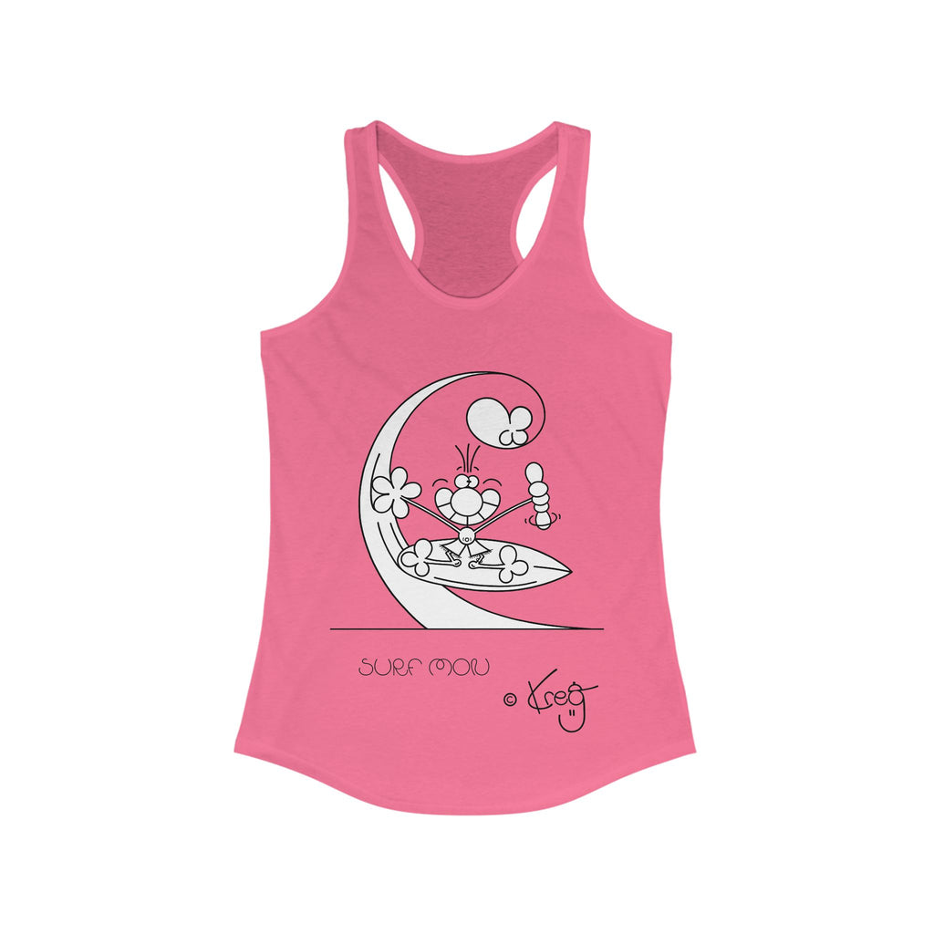 SHAKA SURFER,Women's Ideal Racerback Tank