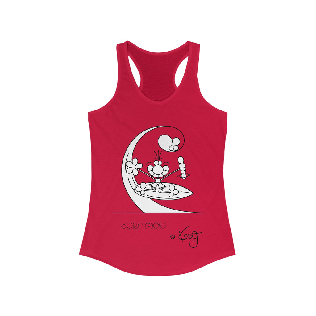 SHAKA SURFER,Women's Ideal Racerback Tank