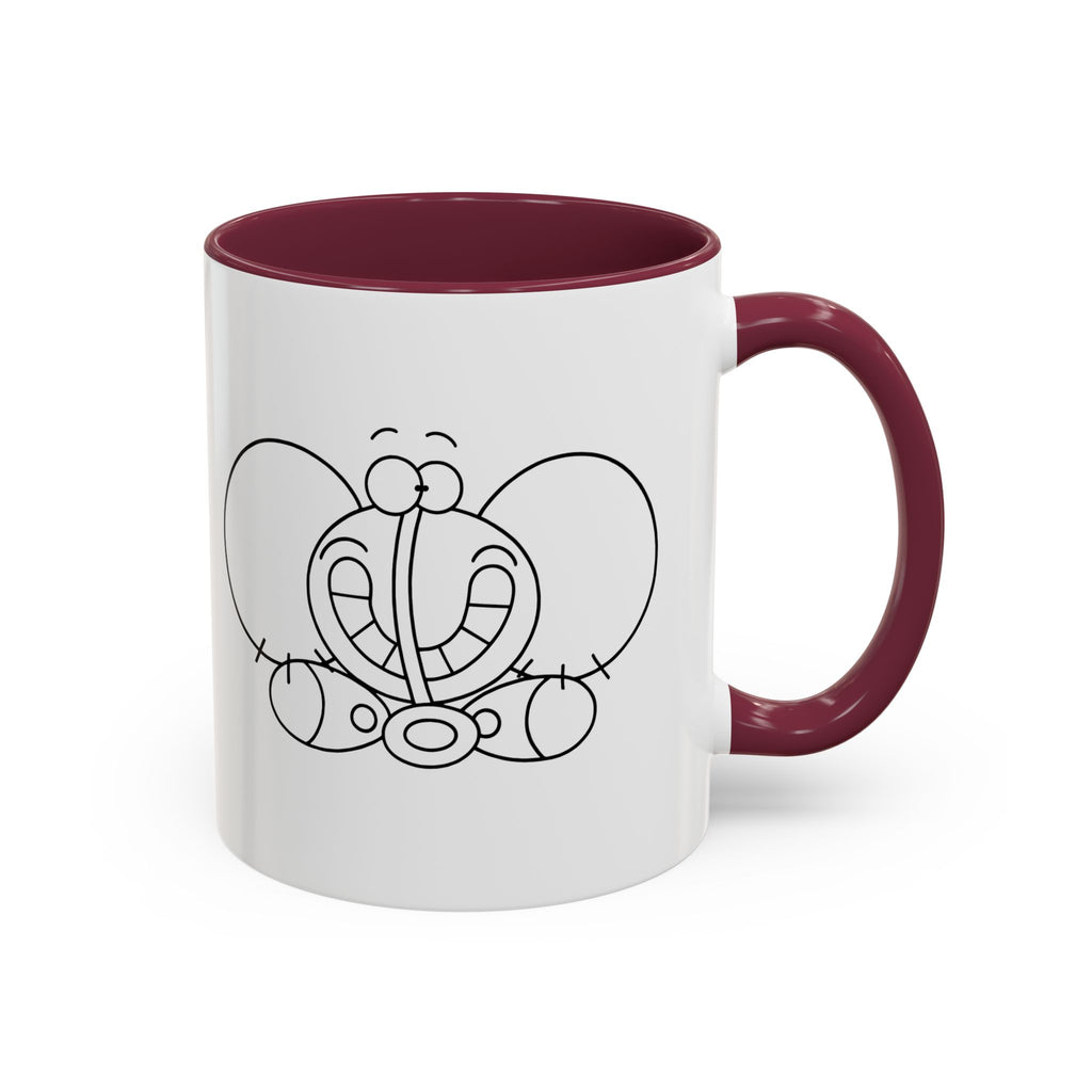 SMILE ELEPHANT Colorful Mugs, 11oz 15oz