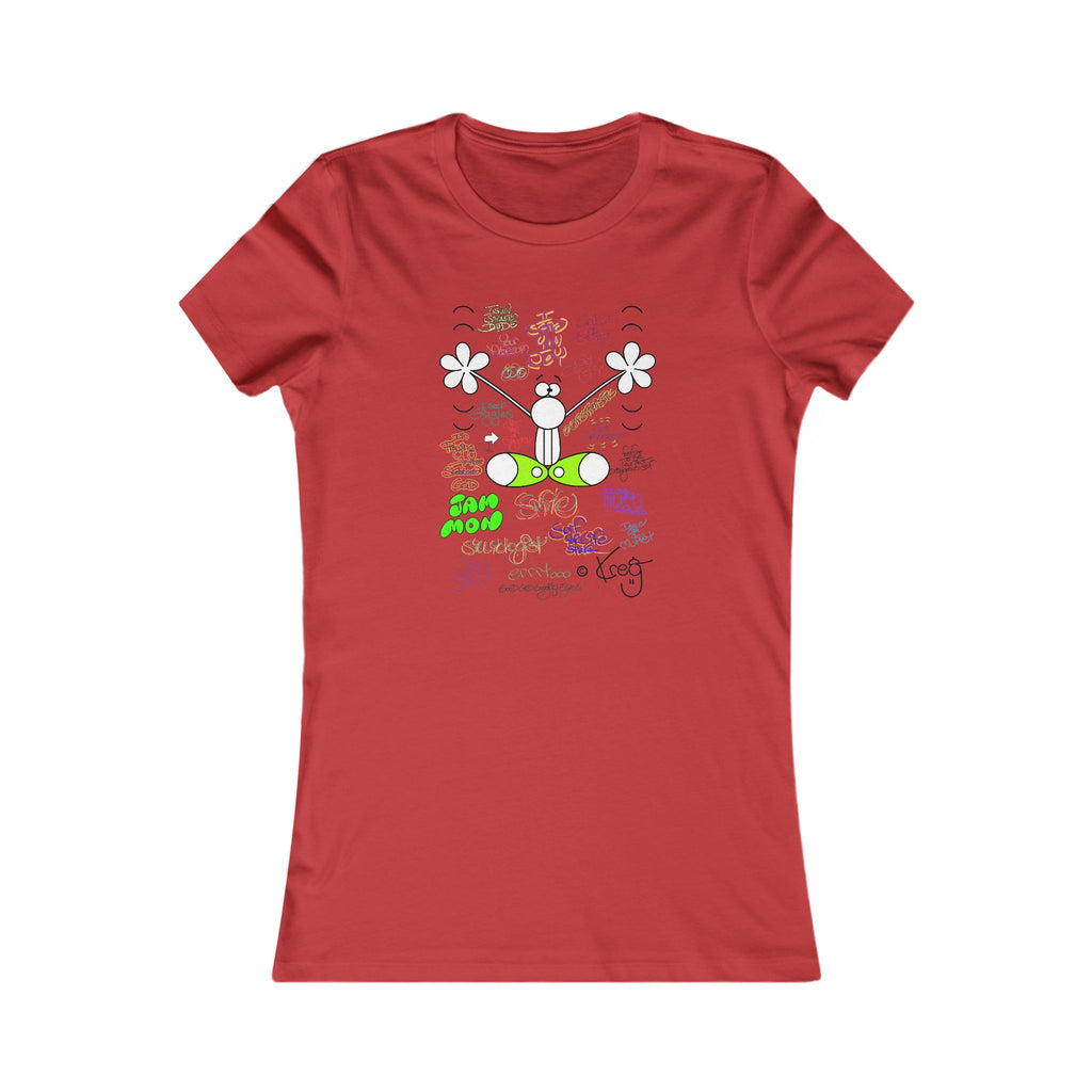JOY GRAFFITI,Women's Favorite Tee