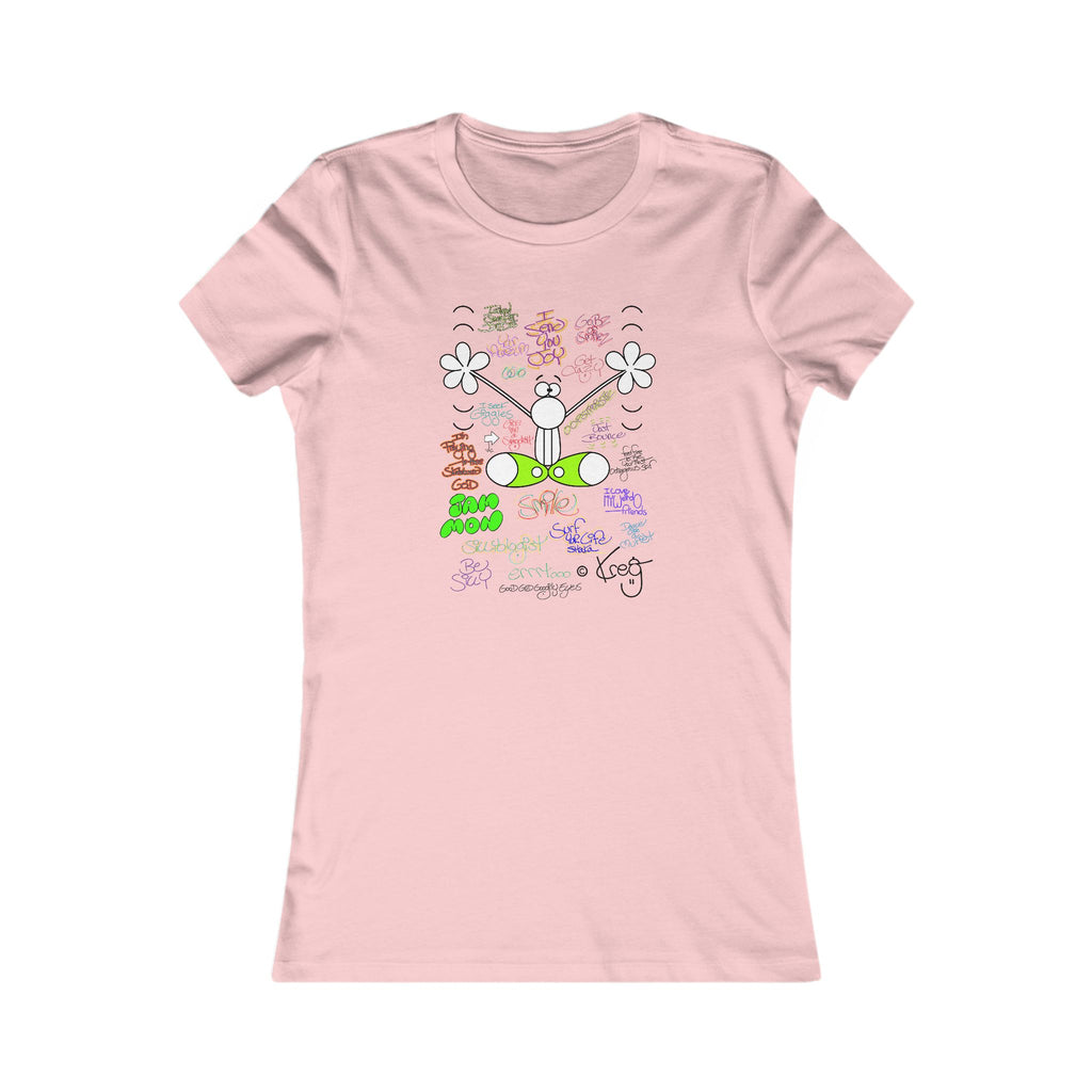 JOY GRAFFITI,Women's Favorite Tee