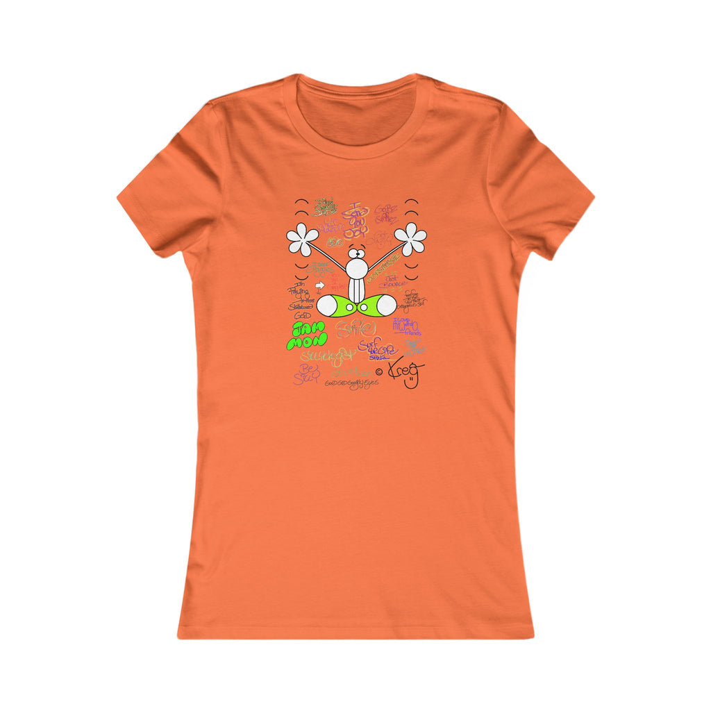 JOY GRAFFITI,Women's Favorite Tee