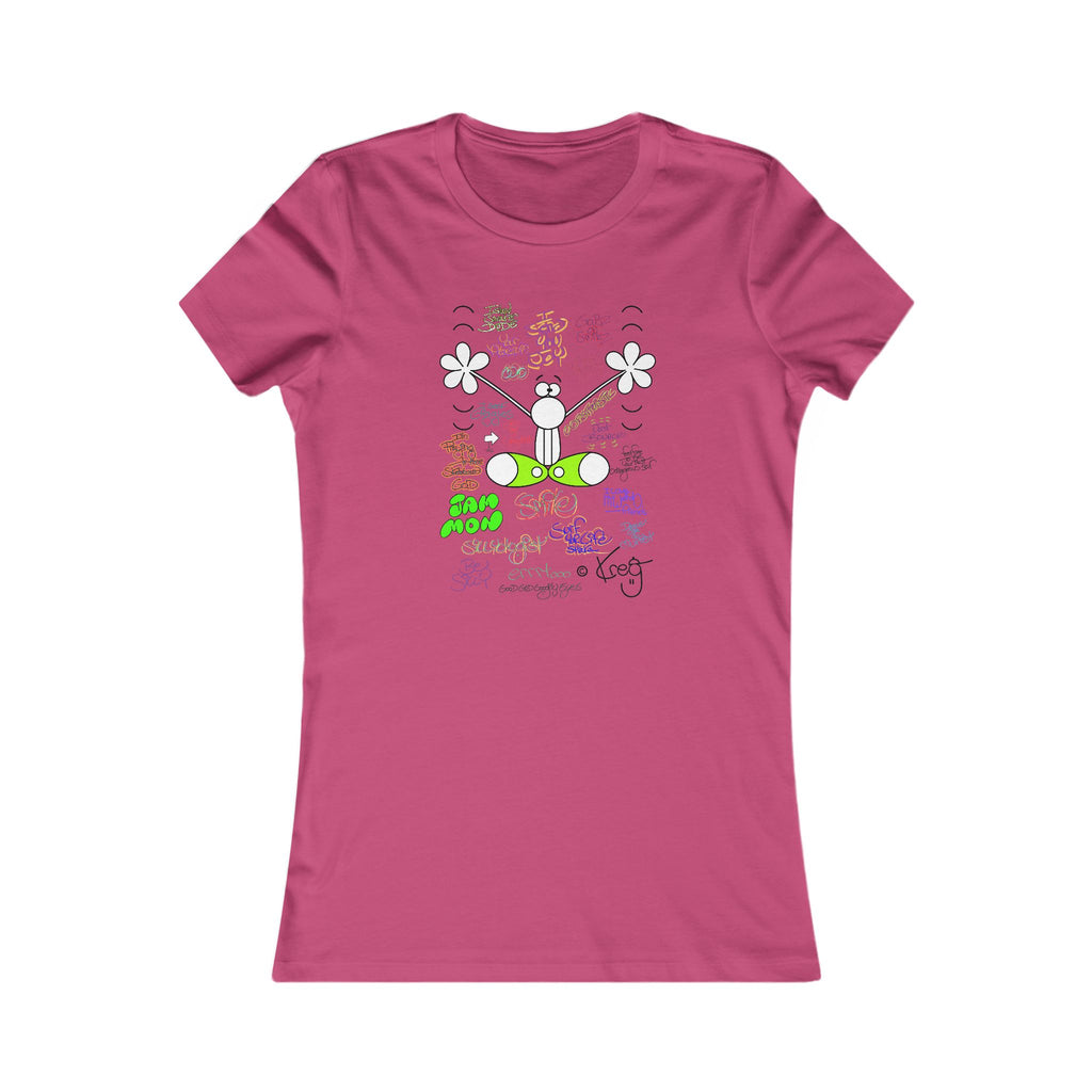 JOY GRAFFITI,Women's Favorite Tee