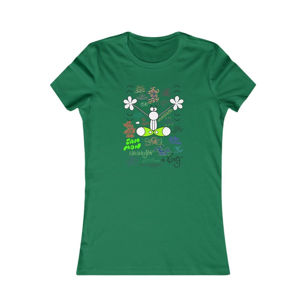 JOY GRAFFITI,Women's Favorite Tee