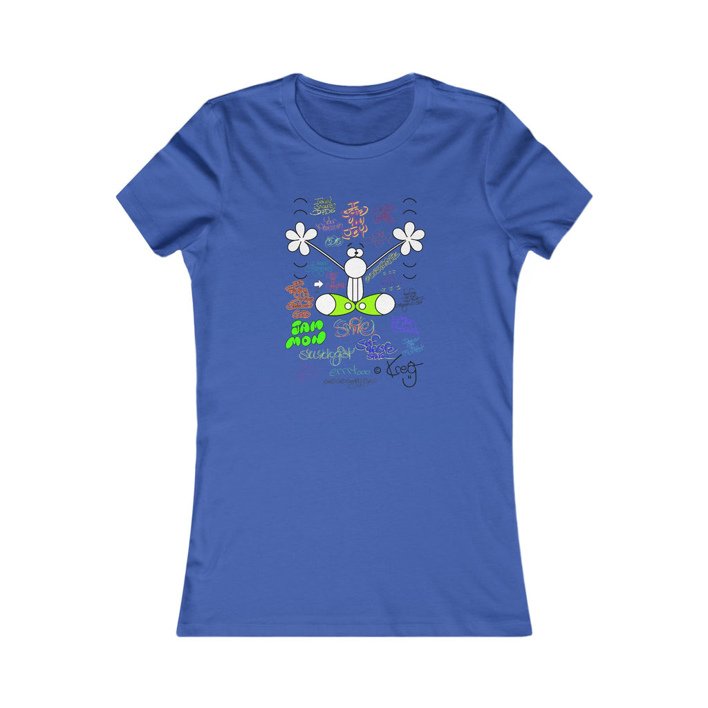 JOY GRAFFITI,Women's Favorite Tee