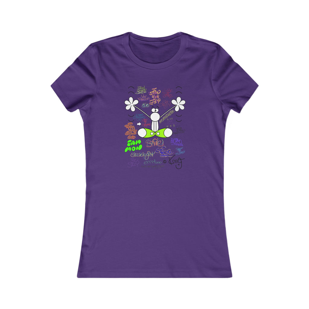 JOY GRAFFITI,Women's Favorite Tee