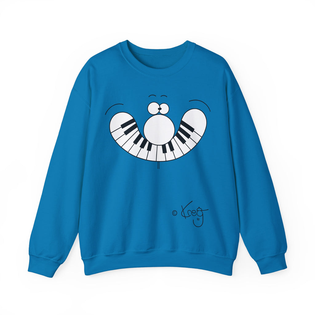 SMILE PIANO,Unisex Heavy Blend™ Crewneck Sweatshirt