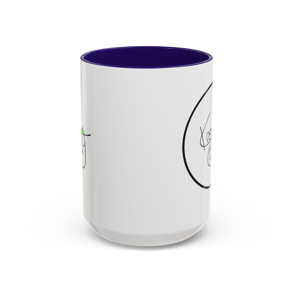 KREG MON ART LOGO Colorful Mugs, 11oz 15 oz