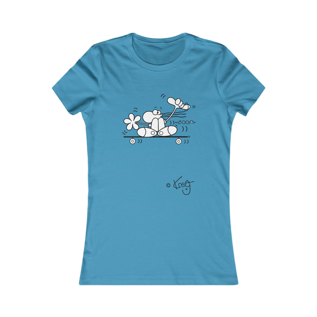 SKATEBOARDER,Women's Favorite Tee