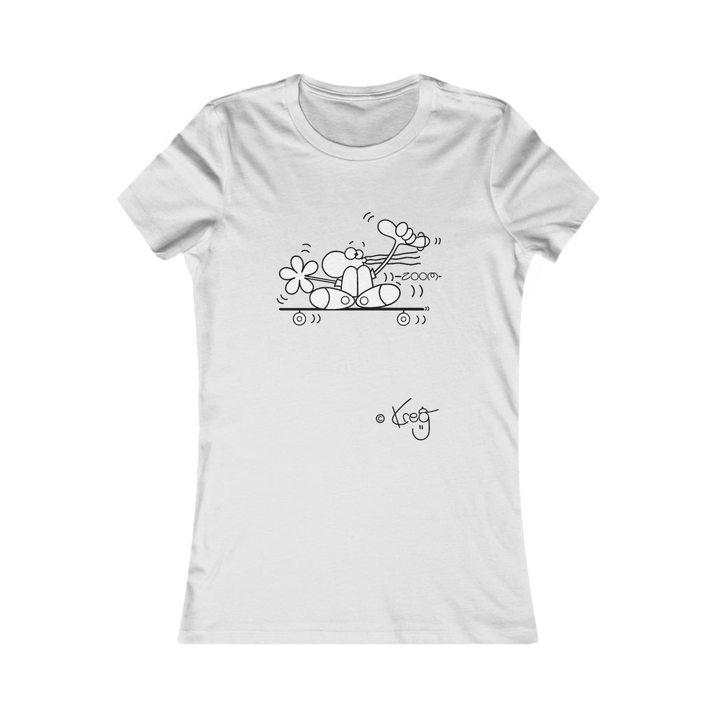 SKATEBOARDER,Women's Favorite Tee