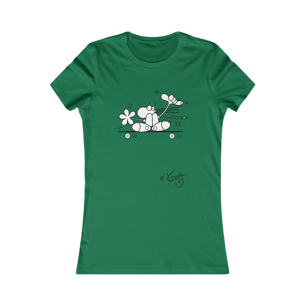 SKATEBOARDER,Women's Favorite Tee