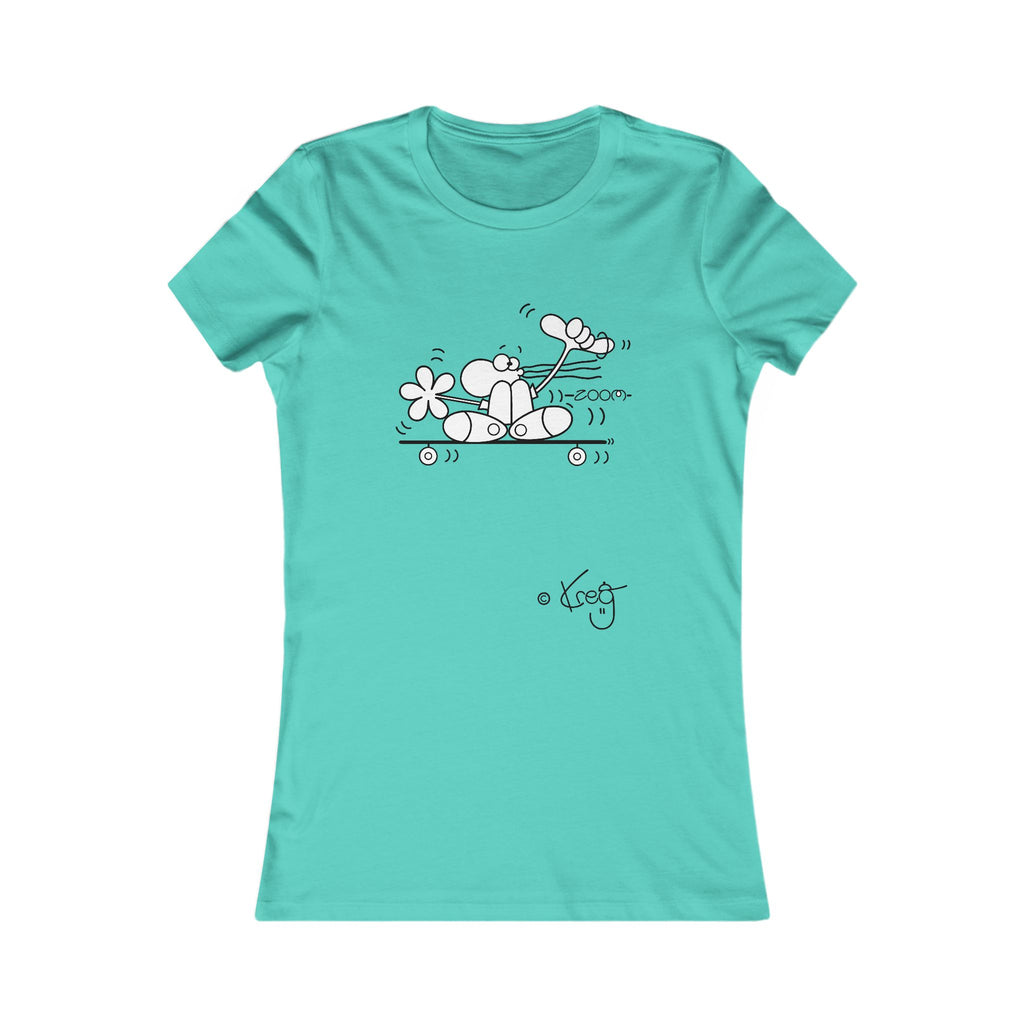 SKATEBOARDER,Women's Favorite Tee