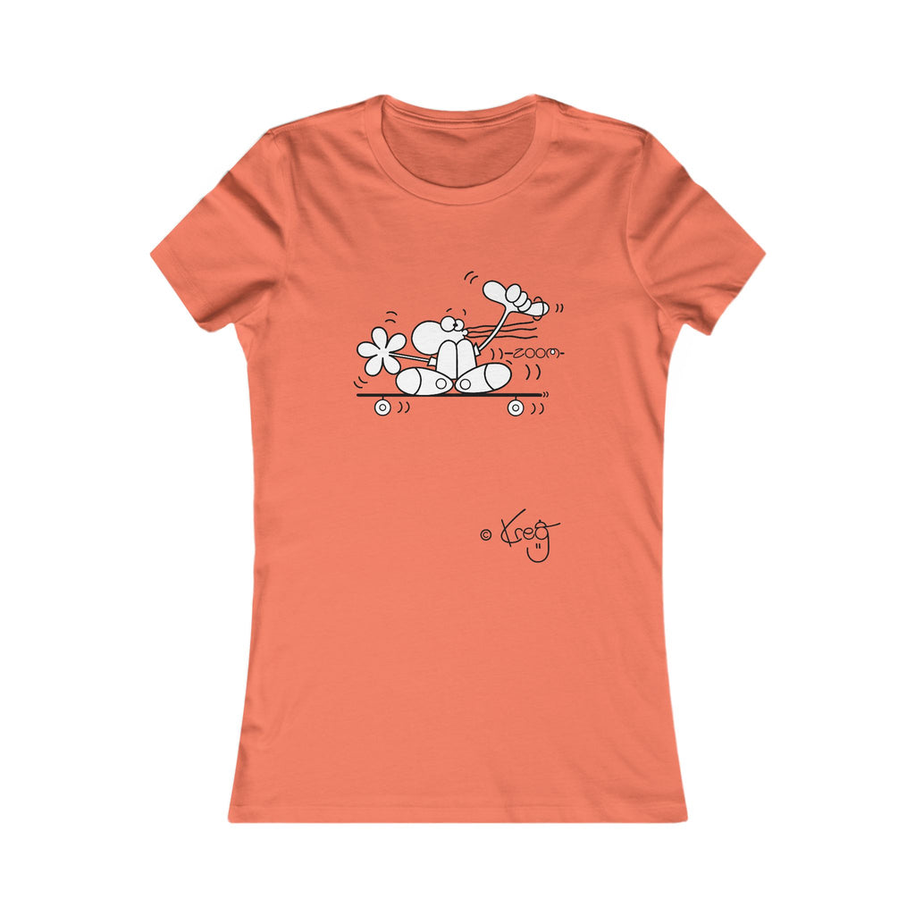 SKATEBOARDER,Women's Favorite Tee