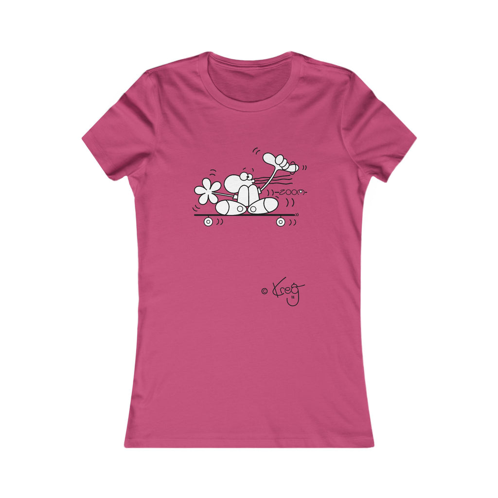 SKATEBOARDER,Women's Favorite Tee
