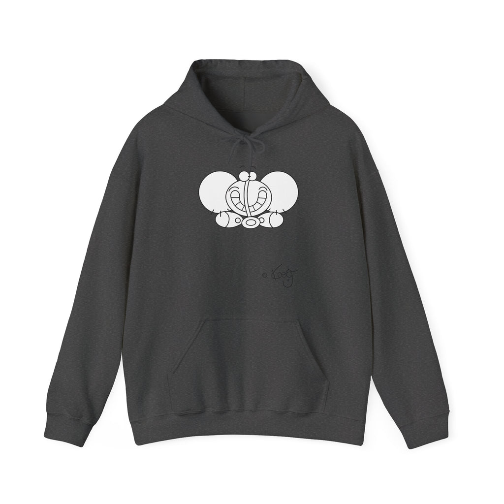 SMILE ELEPHANT,Unisex Heavy Blend™ Hooded Sweatshirt