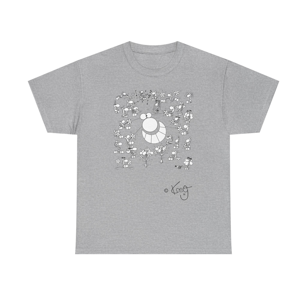 STREET ART PERFORMANCE,Unisex Heavy Cotton Tee