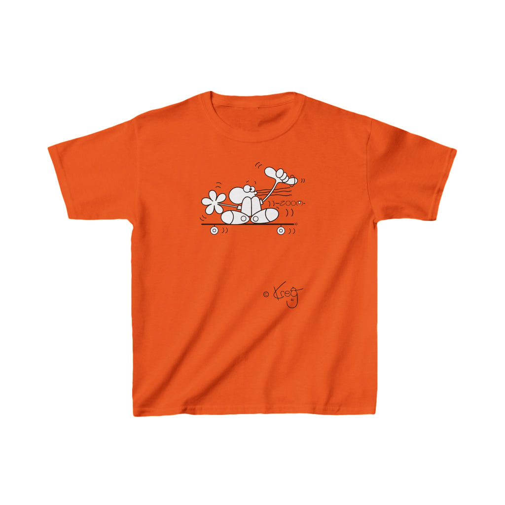 SKATEBOARDER DUDE,Kids Heavy Cotton™ Tee