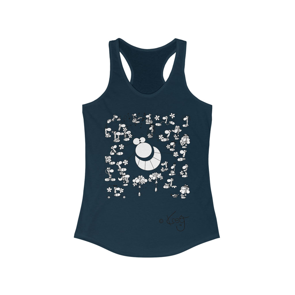 STREET ART PERFORMANCE,Women's Ideal Racerback Tank