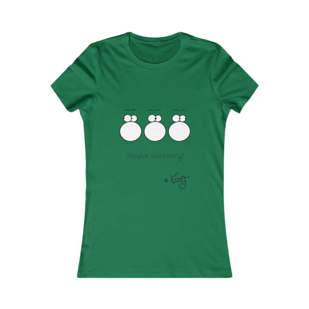 PEOPLE WATCHING,Women's Favorite Tee