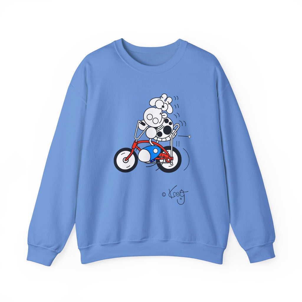 BANANA SEAT COW, Unisex Heavy Blend™ Crewneck Sweatshirt