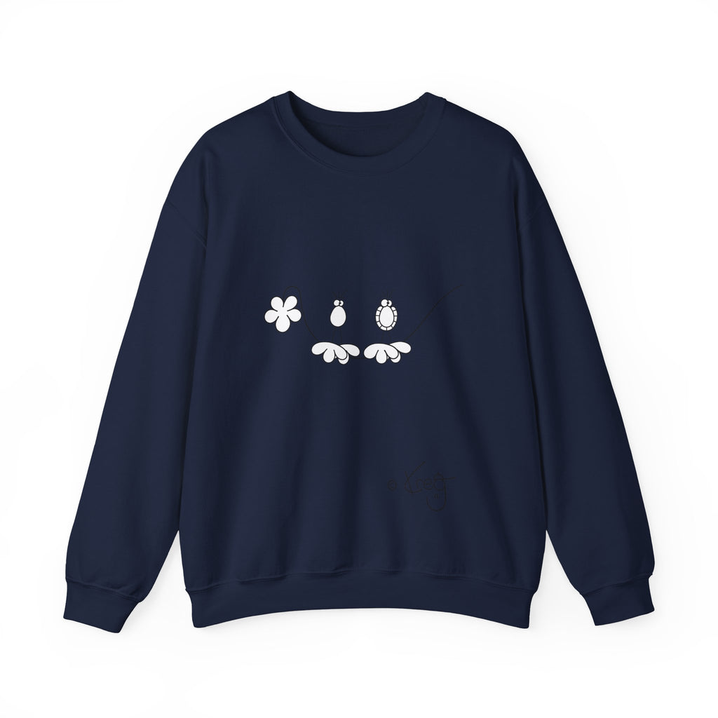 SILLY BIRDZ,Unisex Heavy Blend™ Crewneck Sweatshirt