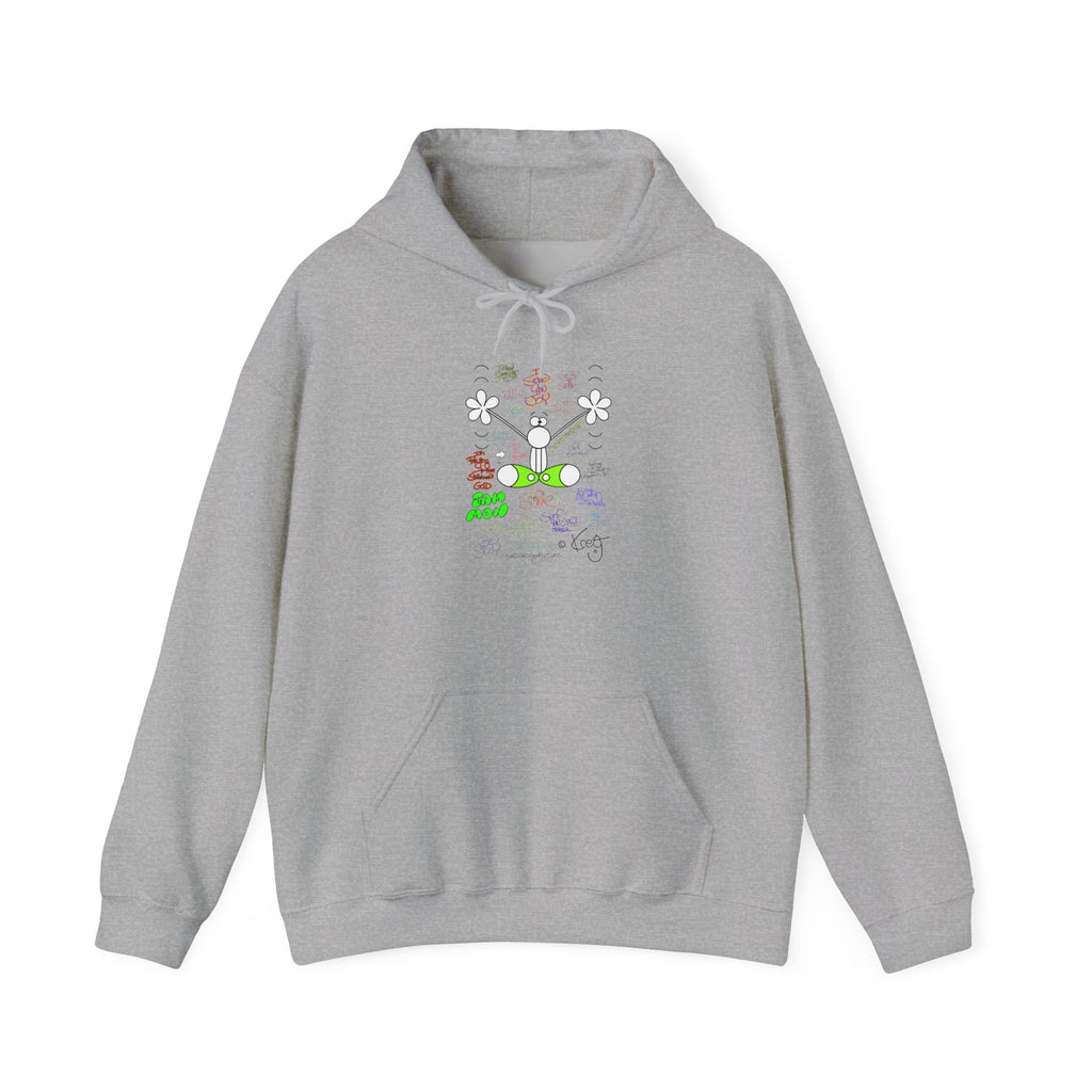 JOY GRAFFITI,Unisex Heavy Blend™ Hooded Sweatshirt
