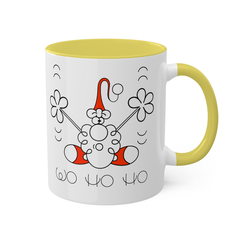 SANTA Colorful Mugs, 11oz