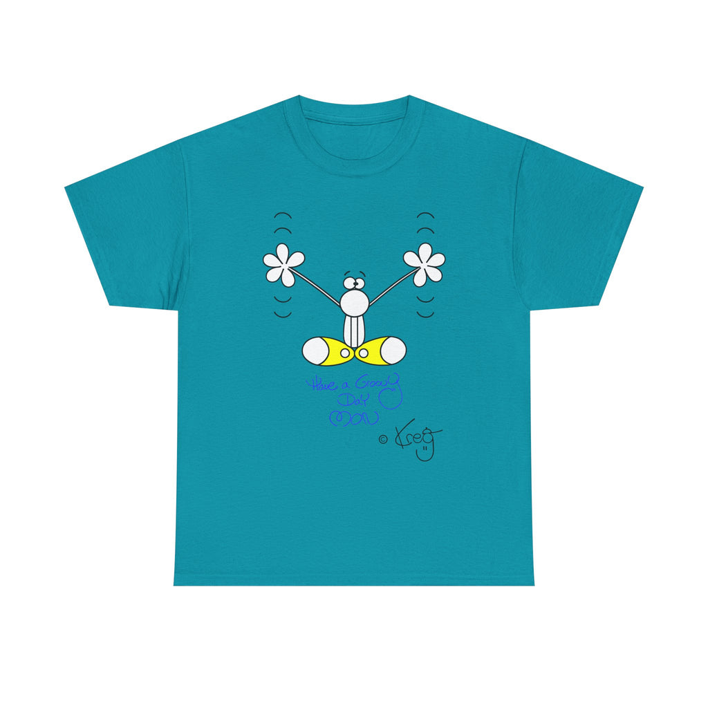 GROOVY DAY,Unisex Heavy Cotton Tee