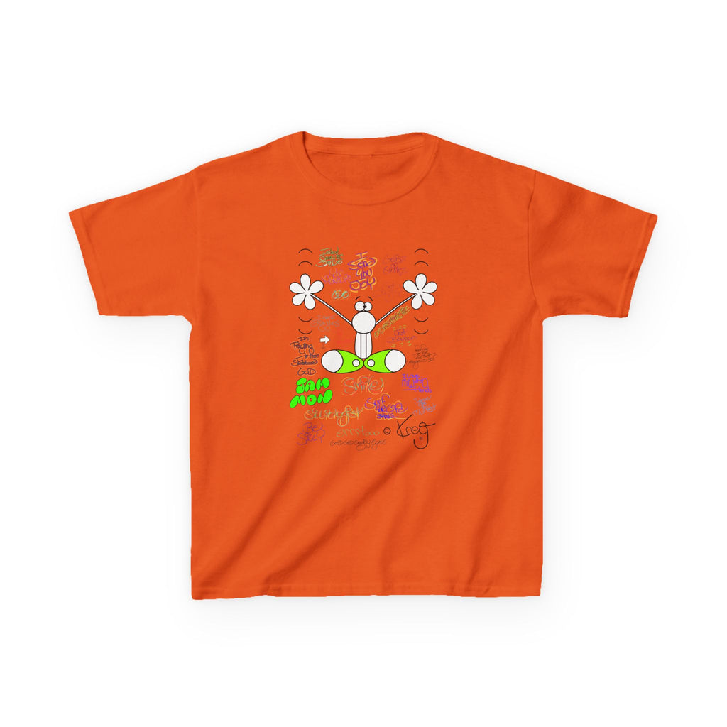 JOY GRAFFITI,Kids Heavy Cotton™ Tee