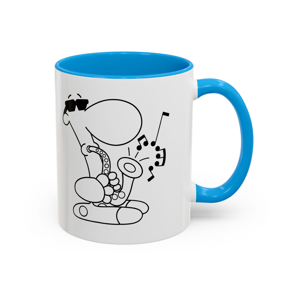 SAX DUDE Colorful Mugs, 11oz 15oz