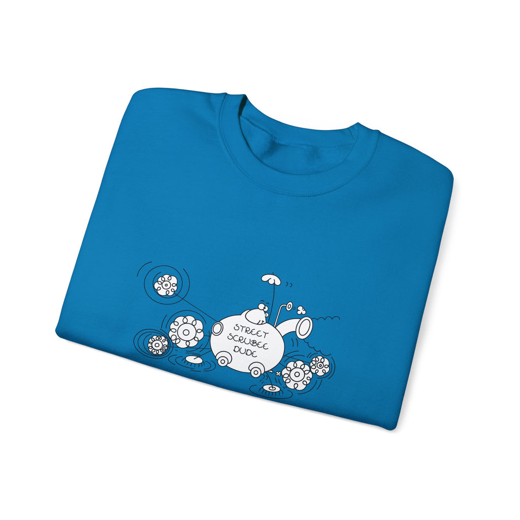STREET SCRUBEE DUDE,Unisex Heavy Blend™ Crewneck Sweatshirt