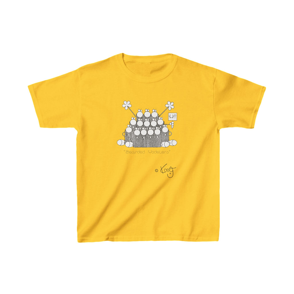 BEARDED YODELERS,Kids Heavy Cotton™ Tee
