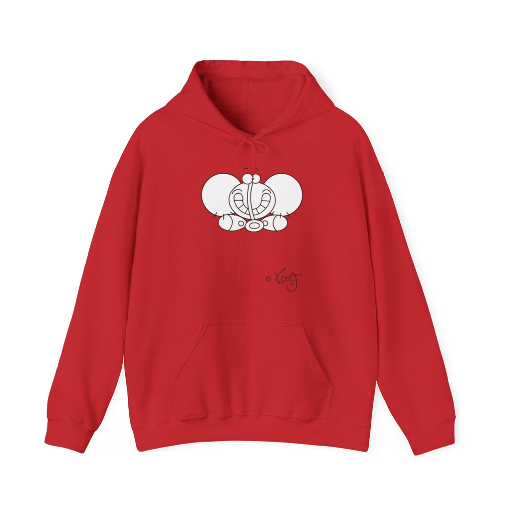 SMILE ELEPHANT,Unisex Heavy Blend™ Hooded Sweatshirt