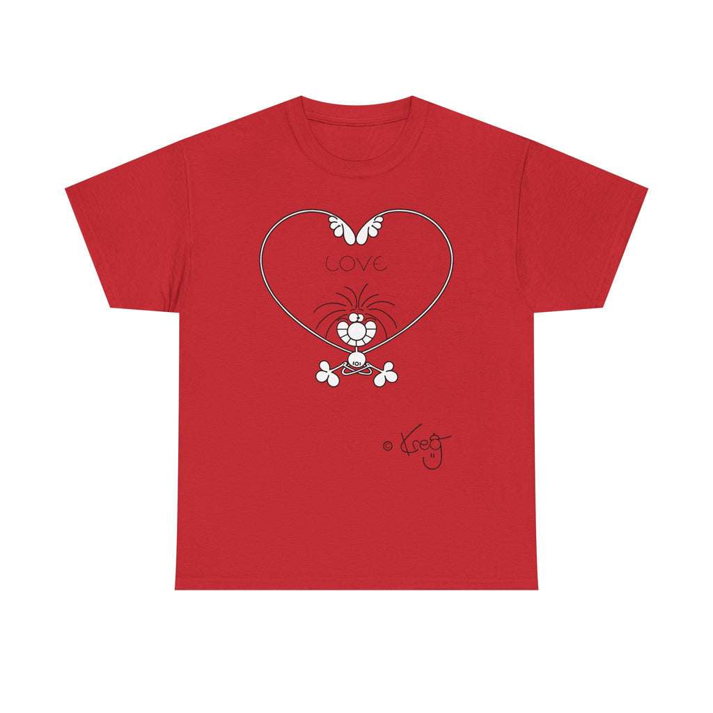 LOV YOGA,Unisex Heavy Cotton Tee