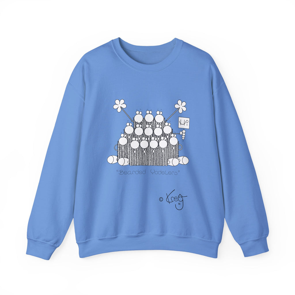 BEARDED YODELERS,Unisex Heavy Blend™ Crewneck Sweatshirt