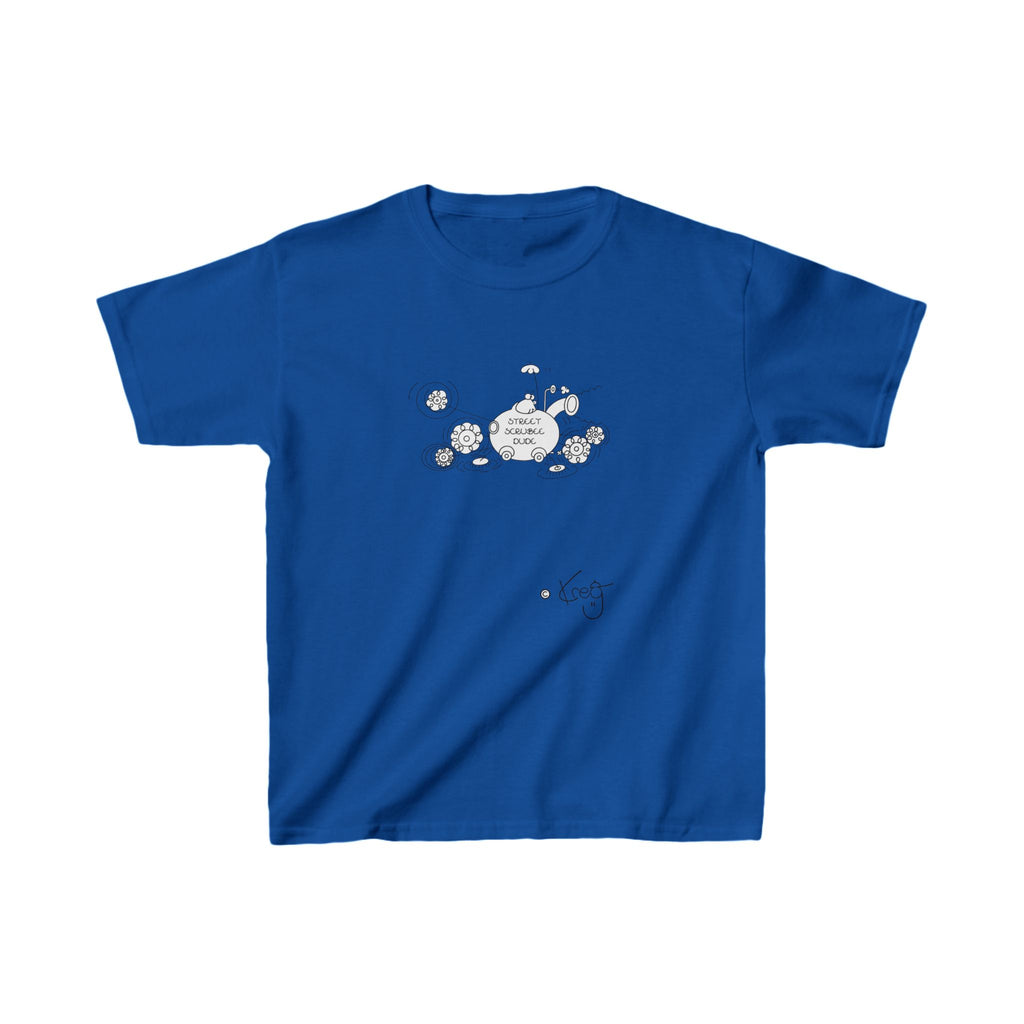 STREET SCRUBEE DUDE,Kids Heavy Cotton™ Tee
