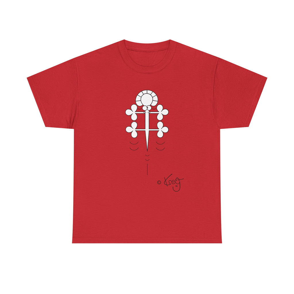 LEAPING LIZARD,Unisex Heavy Cotton Tee