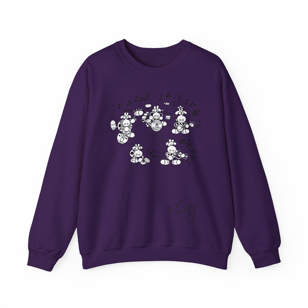 MOO'S BAND,Unisex Heavy Blend™ Crewneck Sweatshirt