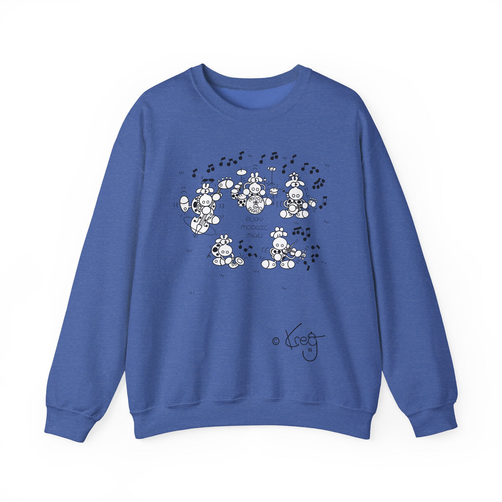 MOO'S BAND,Unisex Heavy Blend™ Crewneck Sweatshirt
