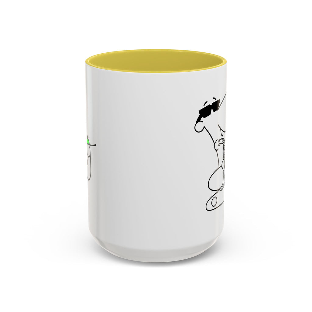 SAX DUDE Colorful Mugs, 11oz 15oz