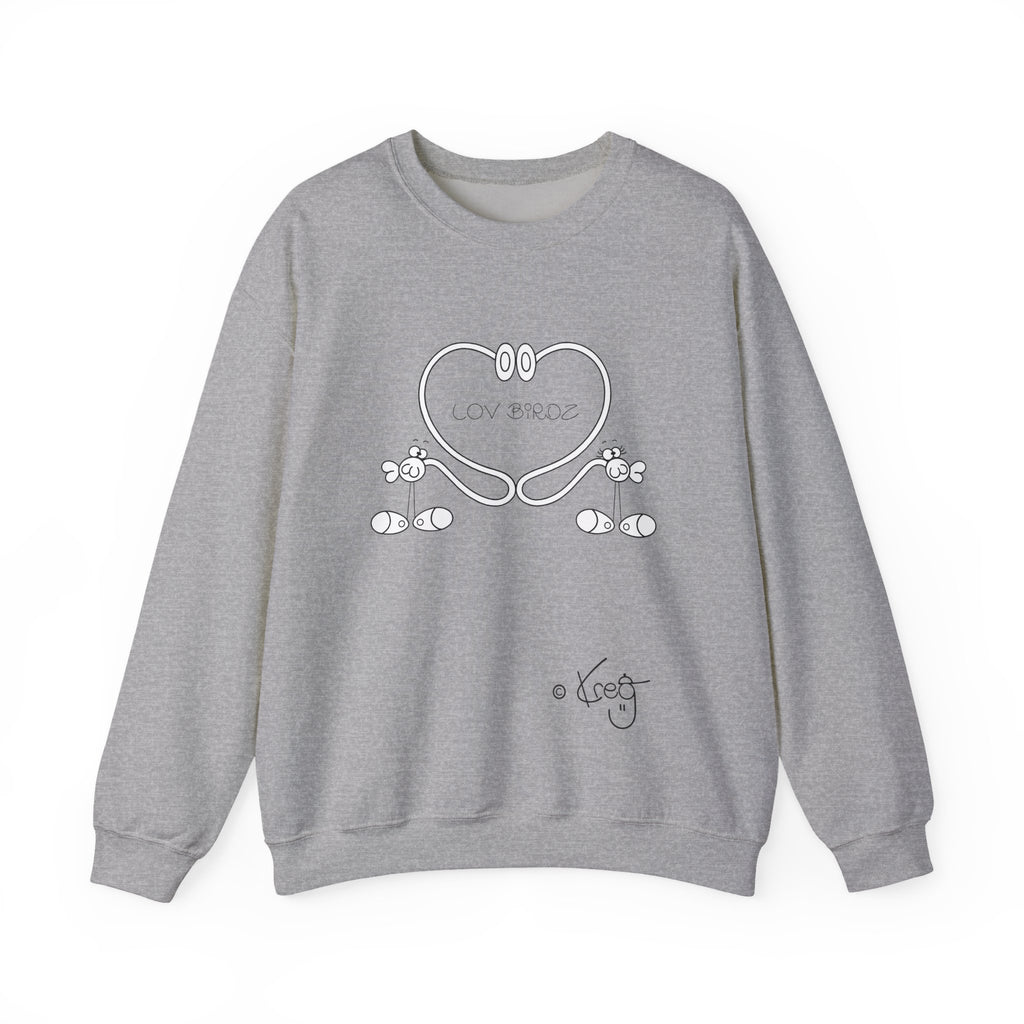 LOV BIRDZ,Unisex Heavy Blend™ Crewneck Sweatshirt
