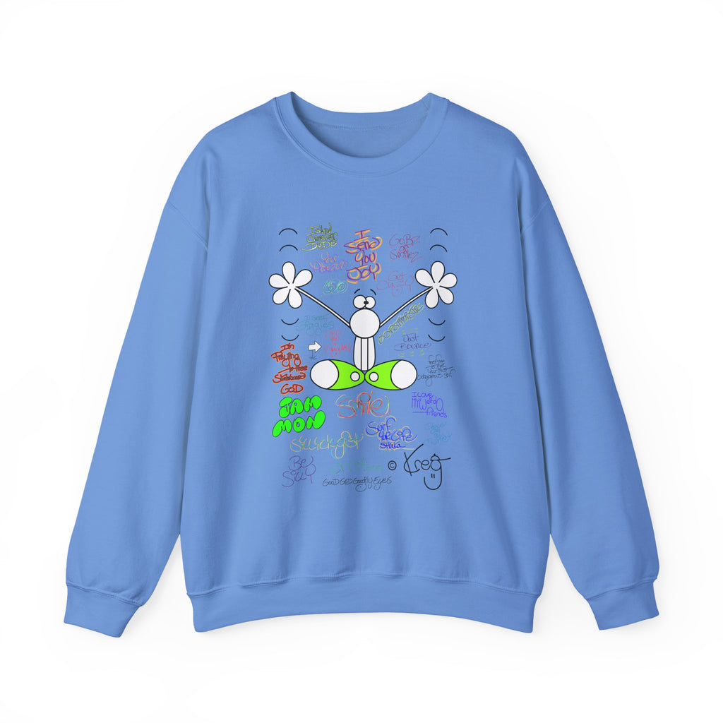 JOY GRAFFITI,Unisex Heavy Blend™ Crewneck Sweatshirt
