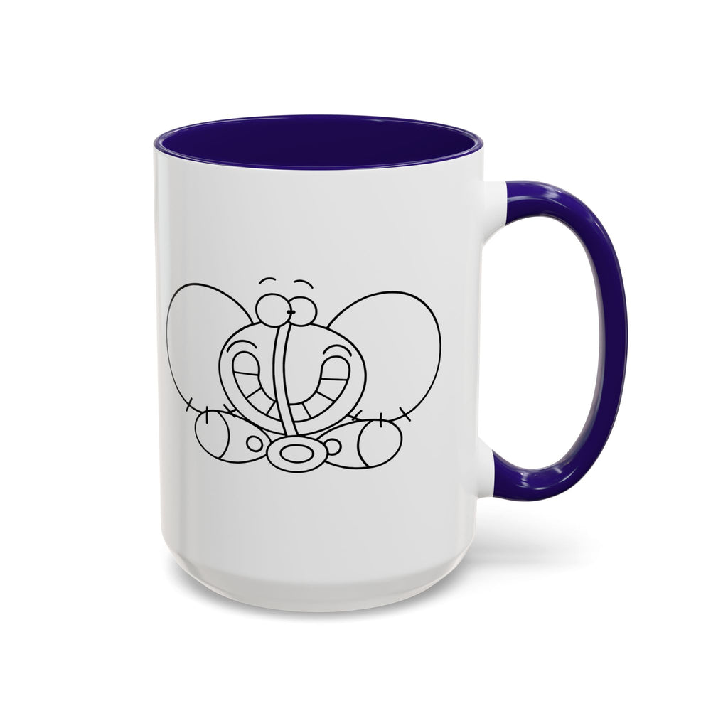 SMILE ELEPHANT Colorful Mugs, 11oz 15oz