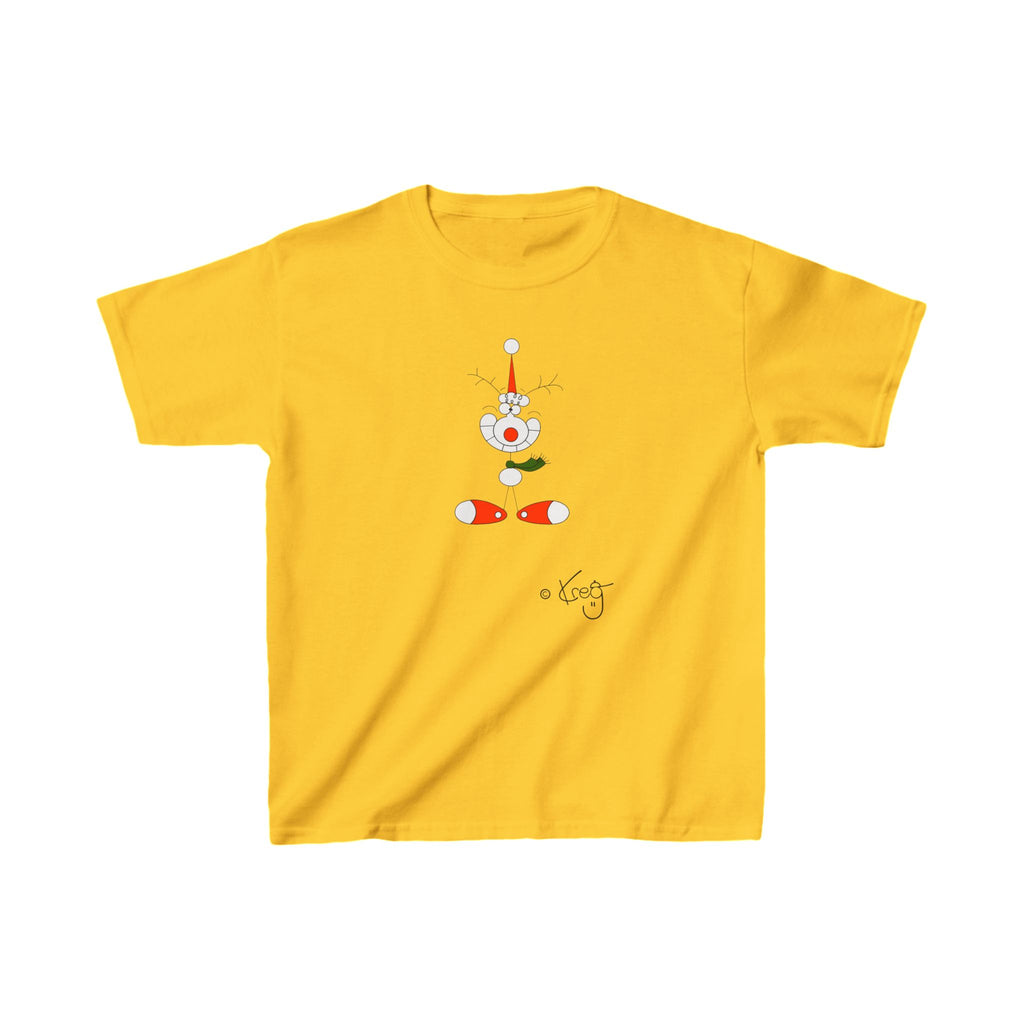 SMILE REINDEER,Kids Heavy Cotton™ Tee